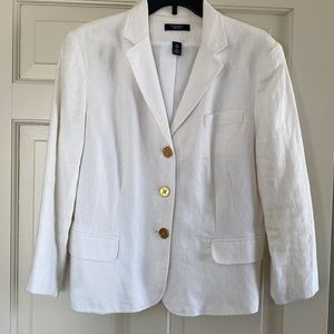 Chaps size XL linen blazer